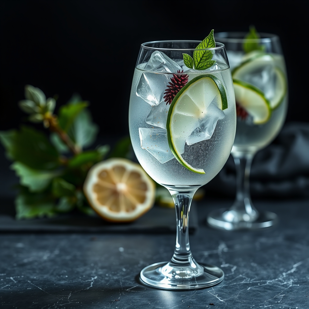 Gin Tonic servido en highball