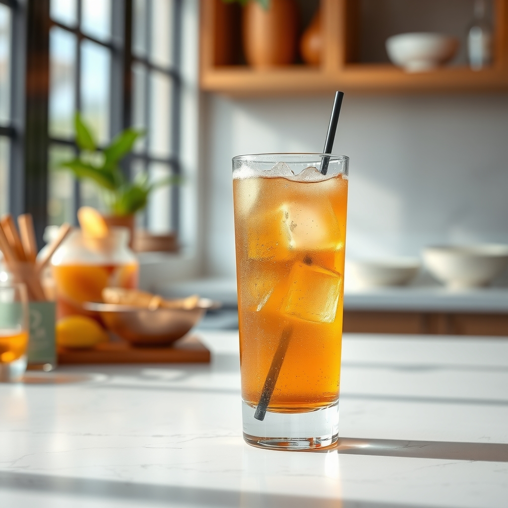 Long Island Iced Tea servido en highball