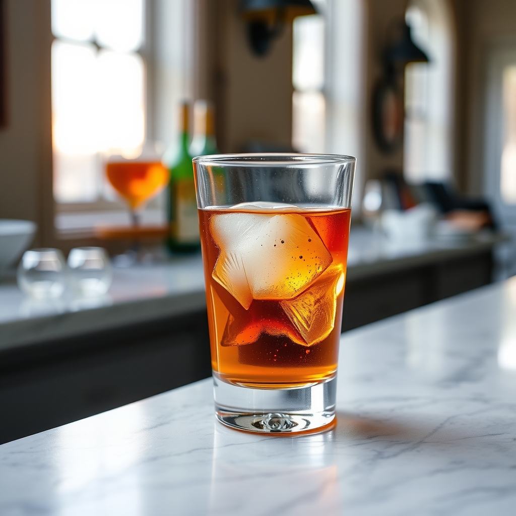 Old Fashioned servido en vaso old fashioned